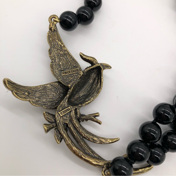 Heidi Daus Swarovski Crystal Bird Necklace - Picture 7 of 7